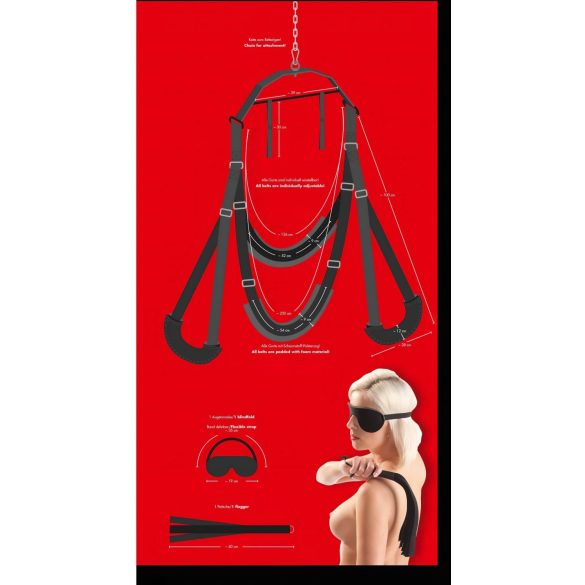 Bad Kitty - columpio sexual (negro)