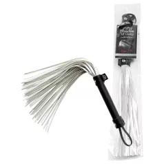 Fifty Shades of Grey - látigo - cuero - gris