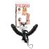 Vibrador doble ajustable (negro) - Fetiche