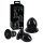 You2Toys - kit de plugs anales - 3 piezas - silicona negra