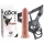 King Cock - arnés con consolador 20 cm - color piel