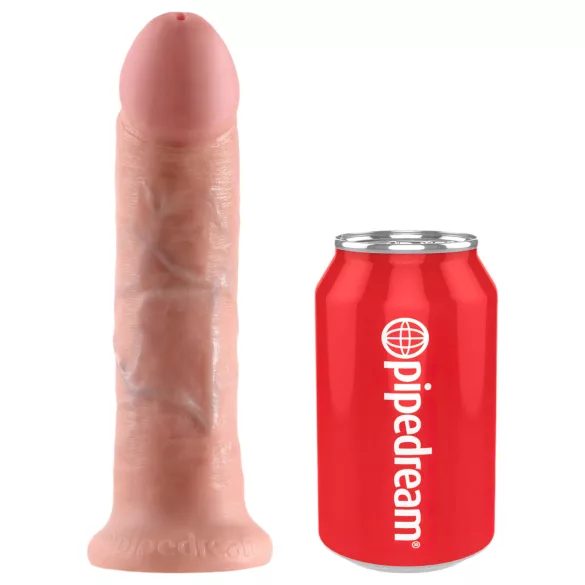 King Cock - arnés con consolador 20 cm - color piel