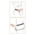 Arnés Fetiche 9 - Consolador Ajustable (Natural)