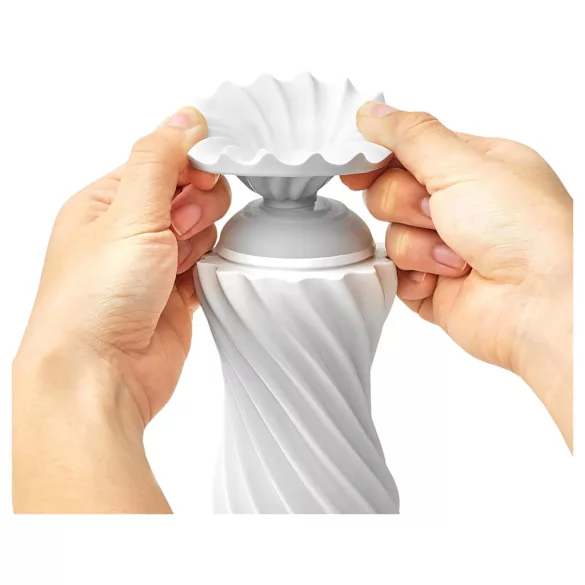 TENGA Flex - masturbador masculino - blanco