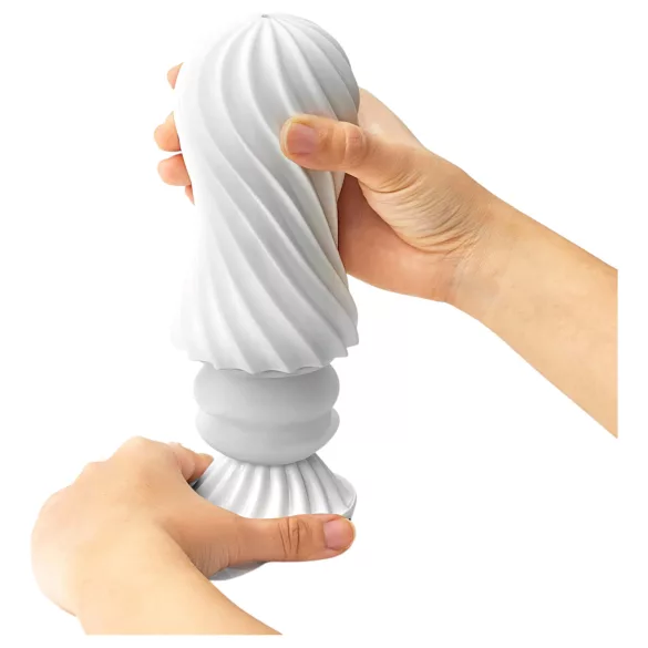TENGA Flex - masturbador masculino - blanco