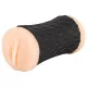 Nature Skin - masturbador vaginal y anal (color natural/negro)