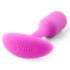 b-vibe - plug anal con peso interno 55g - silicona rosa
