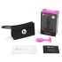 b-vibe - plug anal con peso interno 55g - silicona rosa