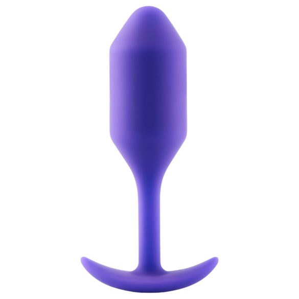 b-vibe - plug anal de bolas dobles - 114g - lila