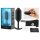 Plug Snug 3 b-vibe - Doble esferas, anal negro (180g)