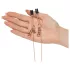 Fifty Shades Freed - Pinzas para pezones y clítoris - metal regulable