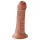 King Cock - consolador realista - marrón 15 cm