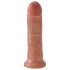 King Cock - Consolador realista - 20 cm - color oscuro