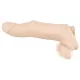 Nature Skin - Funda extensora de pene con anillo para testículos