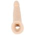 Nature Skin - Funda extensora para pene con anillo - realista