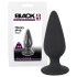 Black Velvets Heavy - plug anal - 40g - silicona negra