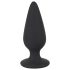 Black Velvets Heavy - plug anal - 40g - silicona negra
