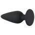 Black Velvets Heavy - plug anal - 40g - silicona negra