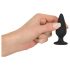 Plug anal negro intenso - 40g