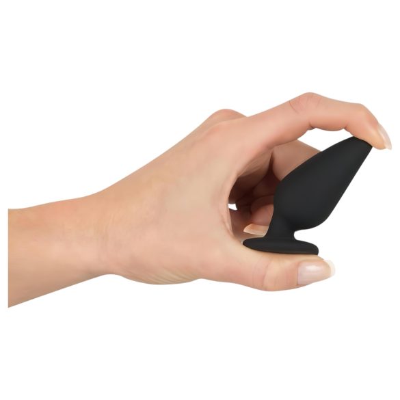 Black Velvets Heavy - plug anal - 40g - silicona negra