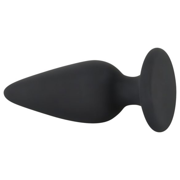 Black Velvets - plug anal pesado 75g - silicona negra
