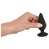 Plug anal Black Velvet 75g (negro)