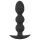 Black Velvets - plug anal bolas pesado 145g - silicona negra