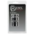Rebel Ball - Set de Anillos y Extensores para el Pene (Negro)