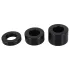 Rebel Ball - anillo para pene y testículos - set con extensor - negro