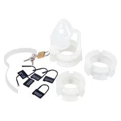 You2Toys - Jaula para pene - silicona - blanco
