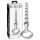 Icicles No. 67 - Dildo de Vidrio con Forma Esférica (Transparente)