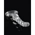 Icicles No. 67 - Dildo de Vidrio con Forma Esférica (Transparente)