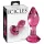 Icicles No. 79 - plug anal de vidrio en forma cónica - rosa