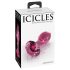Icicles No. 79 - Consolador Anal de Vidrio Cónico (Rosa)