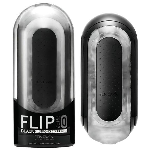 TENGA Flip Zero - súper masturbador masculino negro