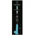 You2Toys - Dildo con ventosa luminoso - silicona azul