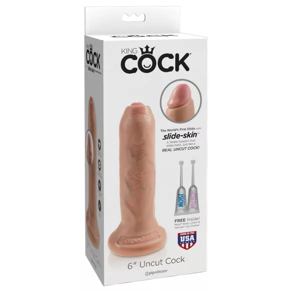 King Cock - consolador realista - 15 cm - color piel