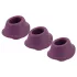 Womanizer Classic M - set de repuestos de cabezales succionadores - lila (3 uds)