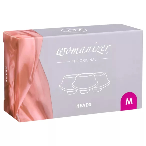 Womanizer Classic M - set de repuestos de cabezales succionadores - lila (3 uds)