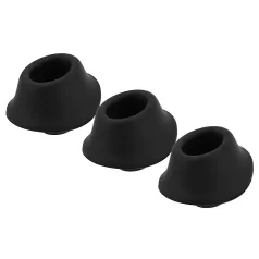   Womanizer Premium M - set de cabezales de repuesto - silicona negra - 3 unidades