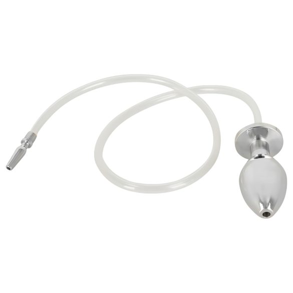 Piss to Ass Plug - plug anal hueco con dilatador de uretra