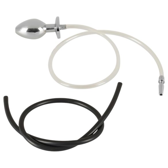 Piss to Ass Plug - plug anal hueco con dilatador de uretra