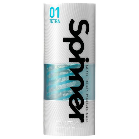 TENGA Spinner Tetra - Masturbador Transparente