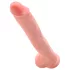King Cock - dildo grande realista con testículos - 35 cm - color natural