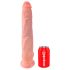 Dildo King Cock 14 con testículos 35cm - natural
