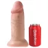 King Cock - consolador realista 25 cm - color piel