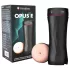mystim Opus E Anus - masturbador anal eléctrico - silicona natural/negro