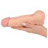 Nature Skin - masturbador anal y funda para pene 2en1 - color natural