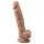 Silexd 7 - consolador con ventosa - 17,5 cm - color natural