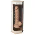 Silexd 7 - consolador con ventosa - 17,5 cm - color natural